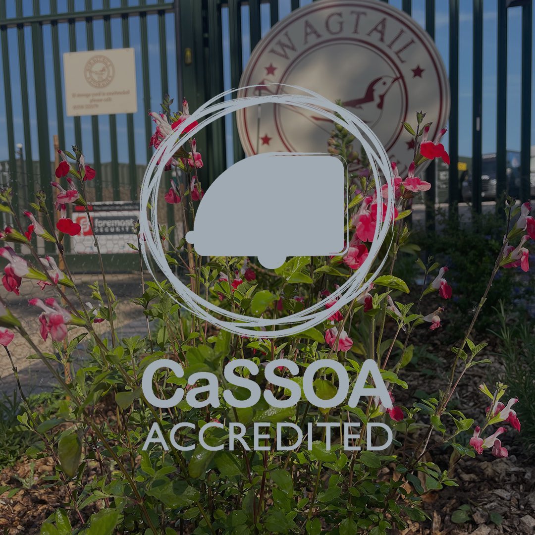 WagtailStorage's tweet photo. We are delighted to announce that we have received the Platinum Award – the highest level awarded – from @cassoa the Caravan Storage Site Owners’ Association. https://t.co/LjJ84Rt3HL