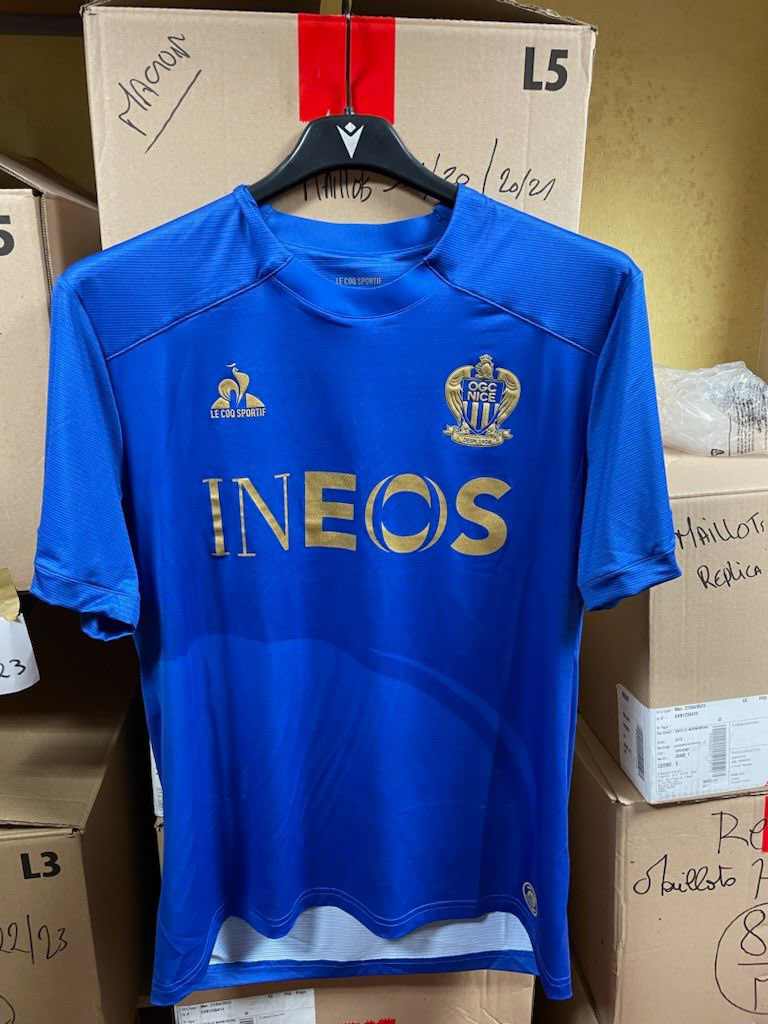 VDNissa's tweet photo. Les maillots de l'#OGCNice 🦅 2023-24. https://t.co/8AN6QKl0Jw