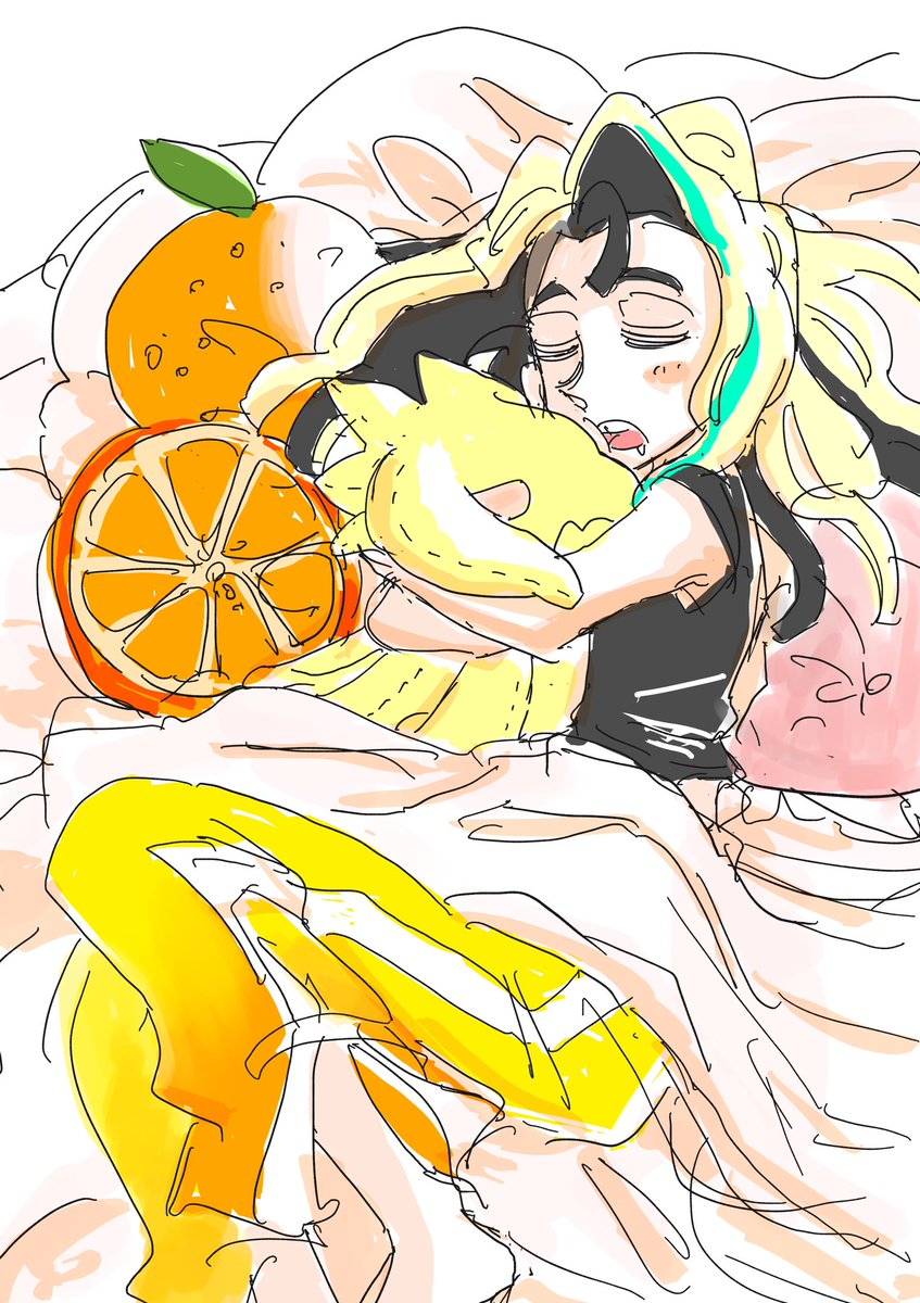 「寝」|たここのイラスト