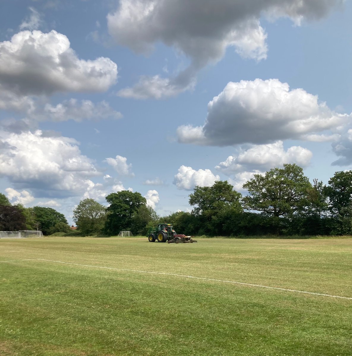 Huge thanks to George and Stewart, our good friends at <a href="/JohnOConnerGM/">John O'Conner GM</a> for keeping Pursley pristine! The company has been supporting this club and our many juniors for years and continues to be a hugely important and valued pillar of our community!