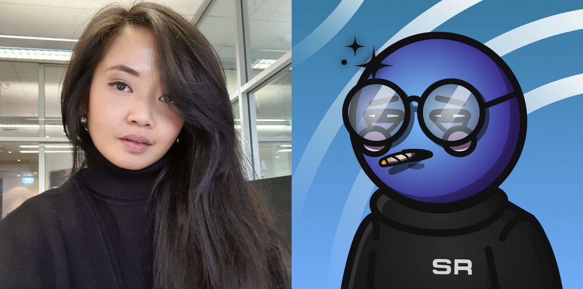 MaceGalladh's tweet image. WEB2 vs Web3 me 💙
@SpaceRiders_NFT 😽💨💨
Turtleneck gang ✔️