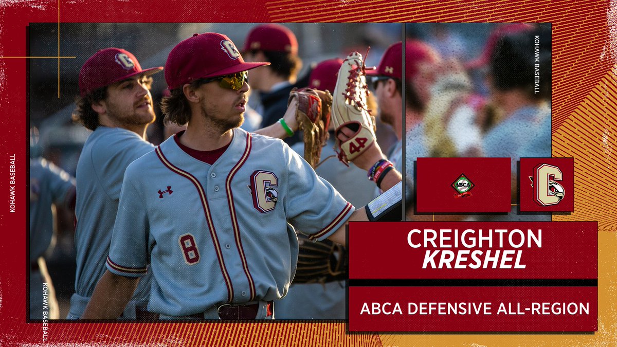 CoeAthletics's tweet photo. Creighton Kreshel Named ABCA Defensive All-Region.

@CoeBaseball 
📰https://t.co/ylErymNIaY

#KohawkNation https://t.co/whP5T7gTIl