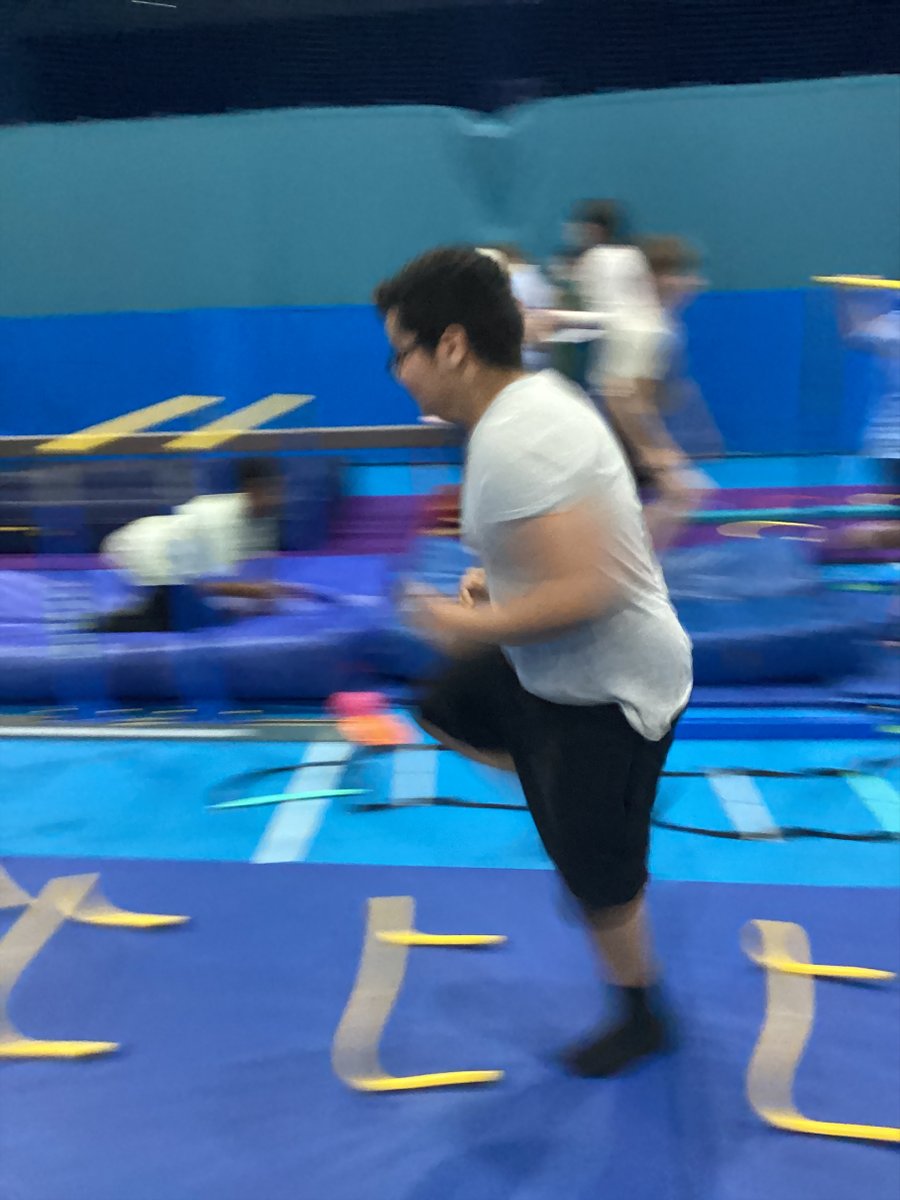 WelcombeHills's tweet photo. This morning, Apple class went to a SENDActive event in Coventry. We completed some gymnastic courses and trampolining. Here are some of our children enjoying the activities. https://t.co/nWLJBUiCox