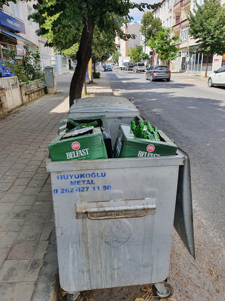 Bazen Trakyada çöp olmak istersin.