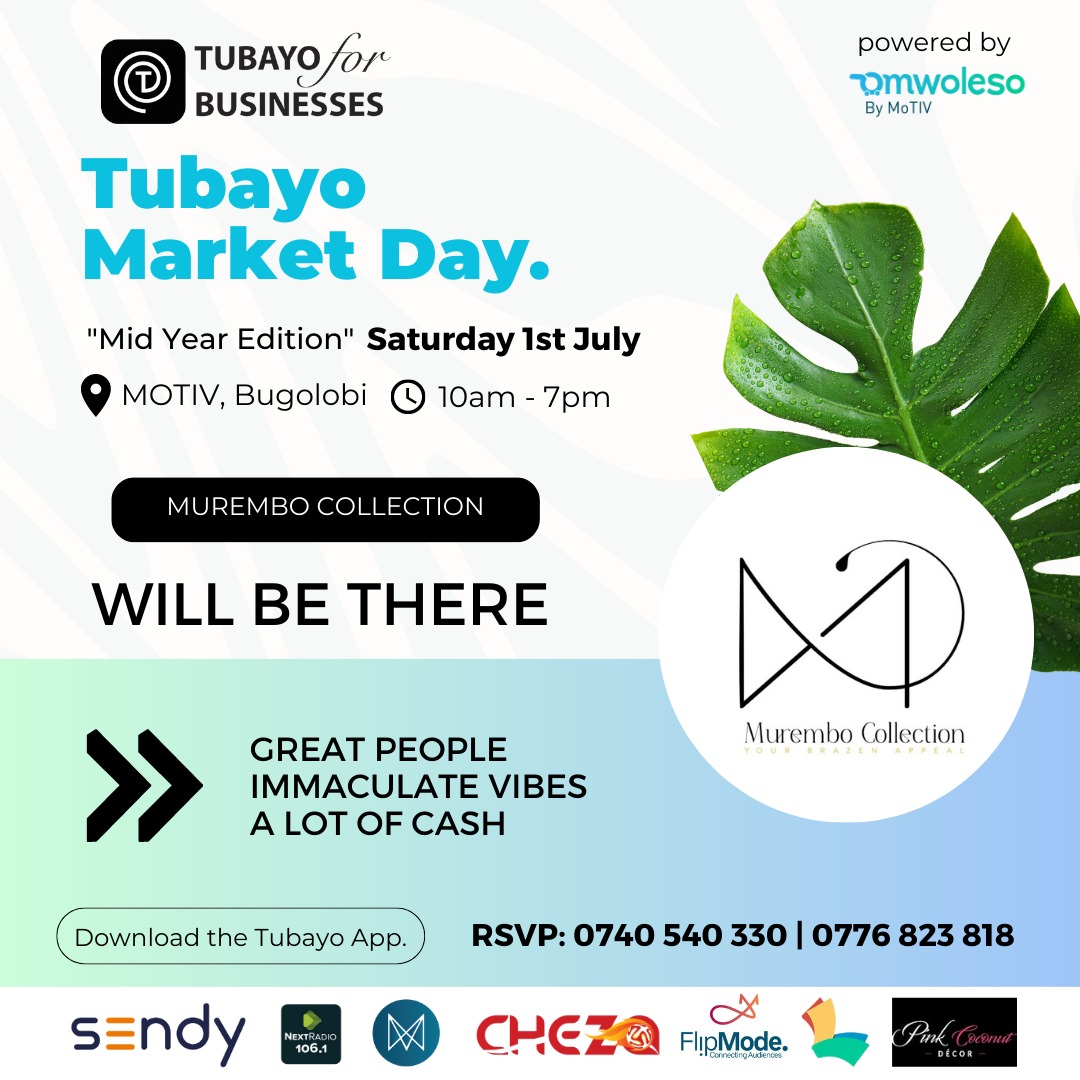 Cash you then <a href="/tubayotravel/">🌻AwardWinningTubayo🌞</a>

✨Did you know we also have brass polishing services on the house ?

You can dm us or WhatsApp  us on +256 770 822205 or make  a purchase at murembocollection.com

#brassjewelry  
#affordablefashion 
#TubayoMarketDay