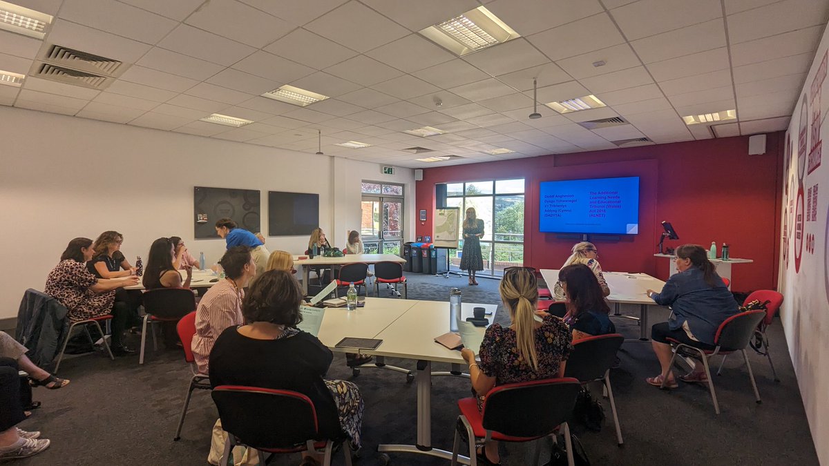 Here we have Julia Green and Laura Main from Coleg Ceredigion and Coleg Sir Gar talking about the ALN journey in an FE college. #USWALNConference