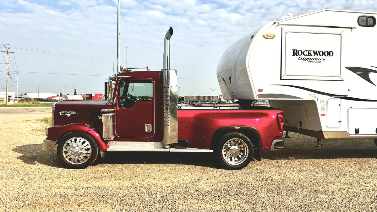 Camping and traveling in style at the same time.