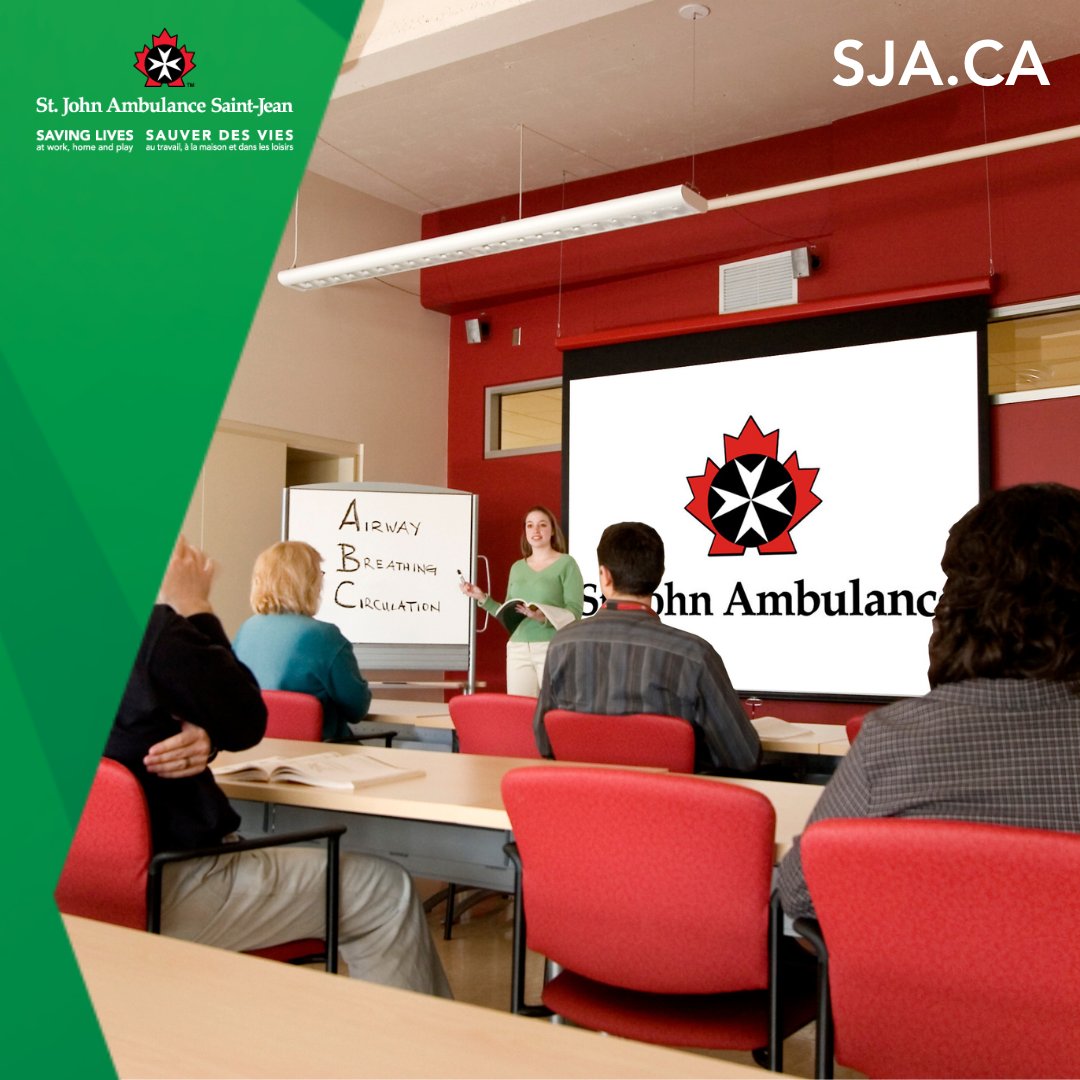 St. John Ambulance has been ensuring the health, safety, and quality of life for Canadians for over 135 years. We offer the most comprehensive, state-of-the-art first aid and CPR training programs. Learn more about our course offerings: sja.ca/en/first-aid-t…

#FirstAid