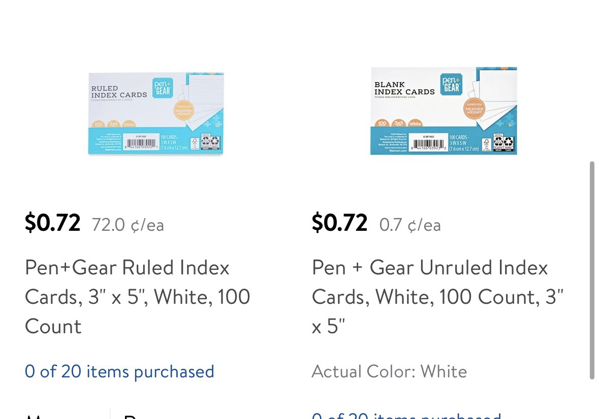 My goals for today:
*️⃣Get my @DonorsChoose project ⬇️to $150. donorschoose.org/project/storag…

*️⃣Get a copy of “Scrawl” cleared from my @amazon list amazon.com/hz/wishlist/ls…

*️⃣Get a pack of notecards cleared from my @Walmart registry. walmart.com/registry/er/db…
#clearthelist #PostForPencils