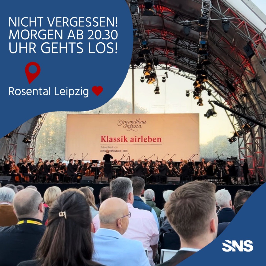 Wir freuen uns, euch morgen beim Klassik Airleben mit dem wunderbaren Gewandhausorchester zu sehen!