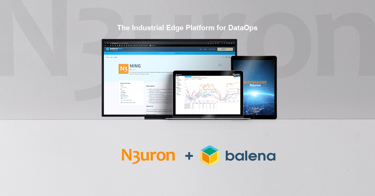 🙌 We've partnered with @balena_io, a platform for edge device app creation and launch. Check the link below for details on our Strategic Partnership.  👉 bit.ly/3XL9bah #balena #Partnership #edgecomputing #IIoT #IndustrialAutomation #Industry40 #industrialIoT #N3uron
