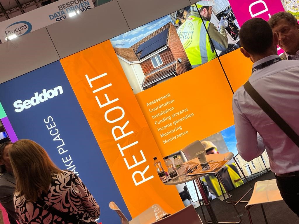 We attended #Housing2023 yesterday and enjoyed discussions about carbon neutral builds 🏘️ As the built environment sector accounts for 40% of carbon emissions in the UK, the onus has to fall on every business to prioritise strategies that harness sustainability.
