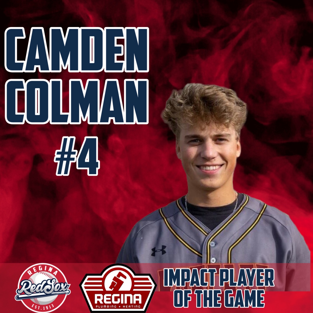 Last Night’s Player of the Game was Camden Colman. Camden had a beauty of a single that drove in 2 runs and tied up the game in the bottom of the 6th.