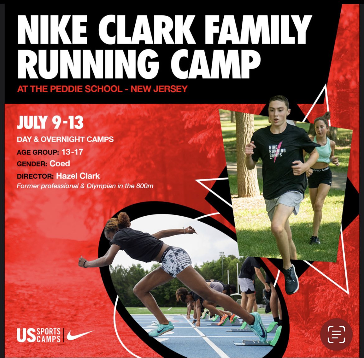 TeachBusinessEd's tweet photo. Still time to register for #ClarkFamily @ussportscamps Excited to work w/ Olympian & Director @hazelclarktv & some amazing campers who want to get better! We donโt take this responsibility lightly! Building #Physical & #Mental Champions at these CAMPS! @MileSplitNY @njmilesplit https://t.co/mCallUOQ1p