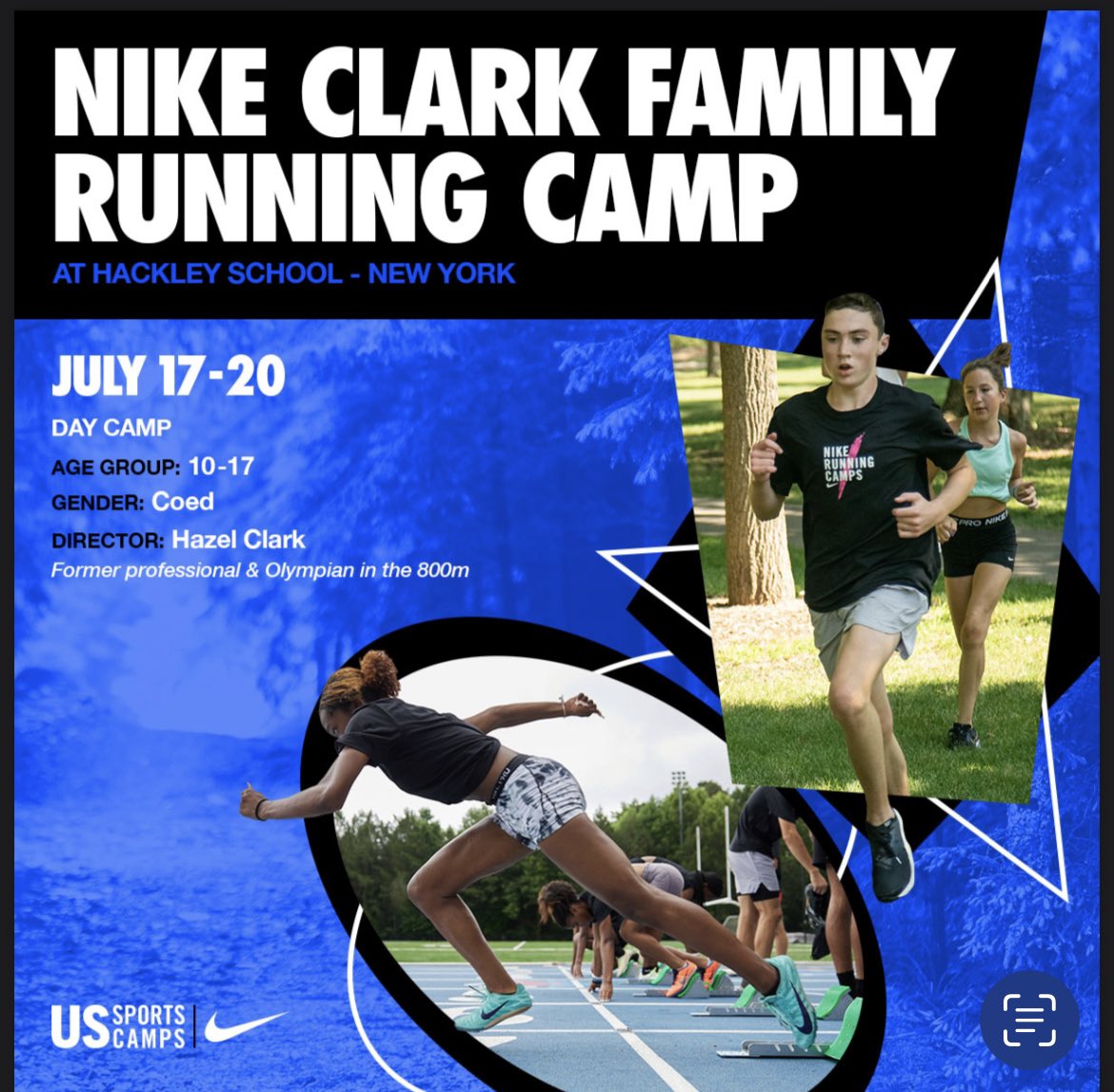 TeachBusinessEd's tweet photo. Still time to register for #ClarkFamily @ussportscamps Excited to work w/ Olympian & Director @hazelclarktv & some amazing campers who want to get better! We donโt take this responsibility lightly! Building #Physical & #Mental Champions at these CAMPS! @MileSplitNY @njmilesplit https://t.co/mCallUOQ1p