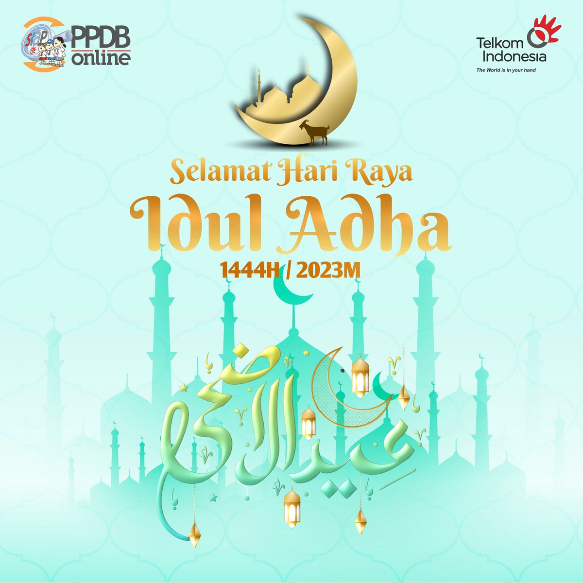 Selamat Hari Raya Idul Adha 1444 Hijriah

Semoga setiap pengorbanan yang kita lakukan, mendapat ridho Allah SWT.