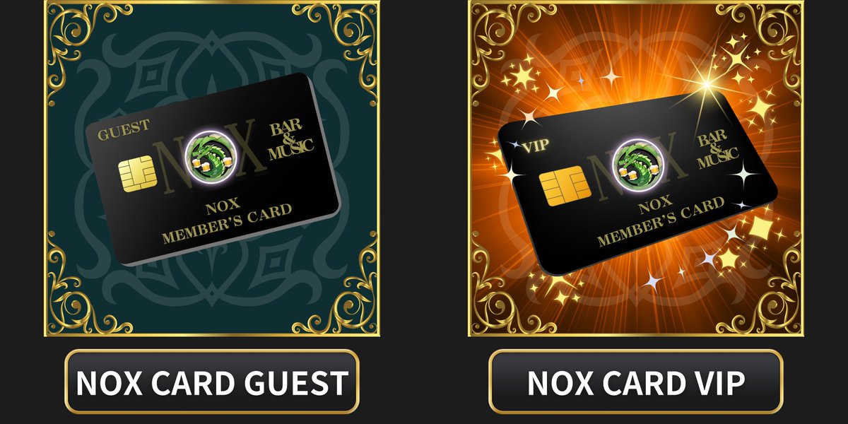 WL1位感謝＆初制作NFT完成記念ｷﾞﾊﾞｳｪｲ

元素騎士内LAND【NOX】での
会員カード型NFTです。

NOX CARD GUEST 45名
NOX CARD VIP 5名

※Polygon Network

条件
① <a href="/Kuzuryu774/">九頭龍ナナシ🐉⑦⑦④</a> をフォロー
② RT＋💚
〆7/2（日）8:00