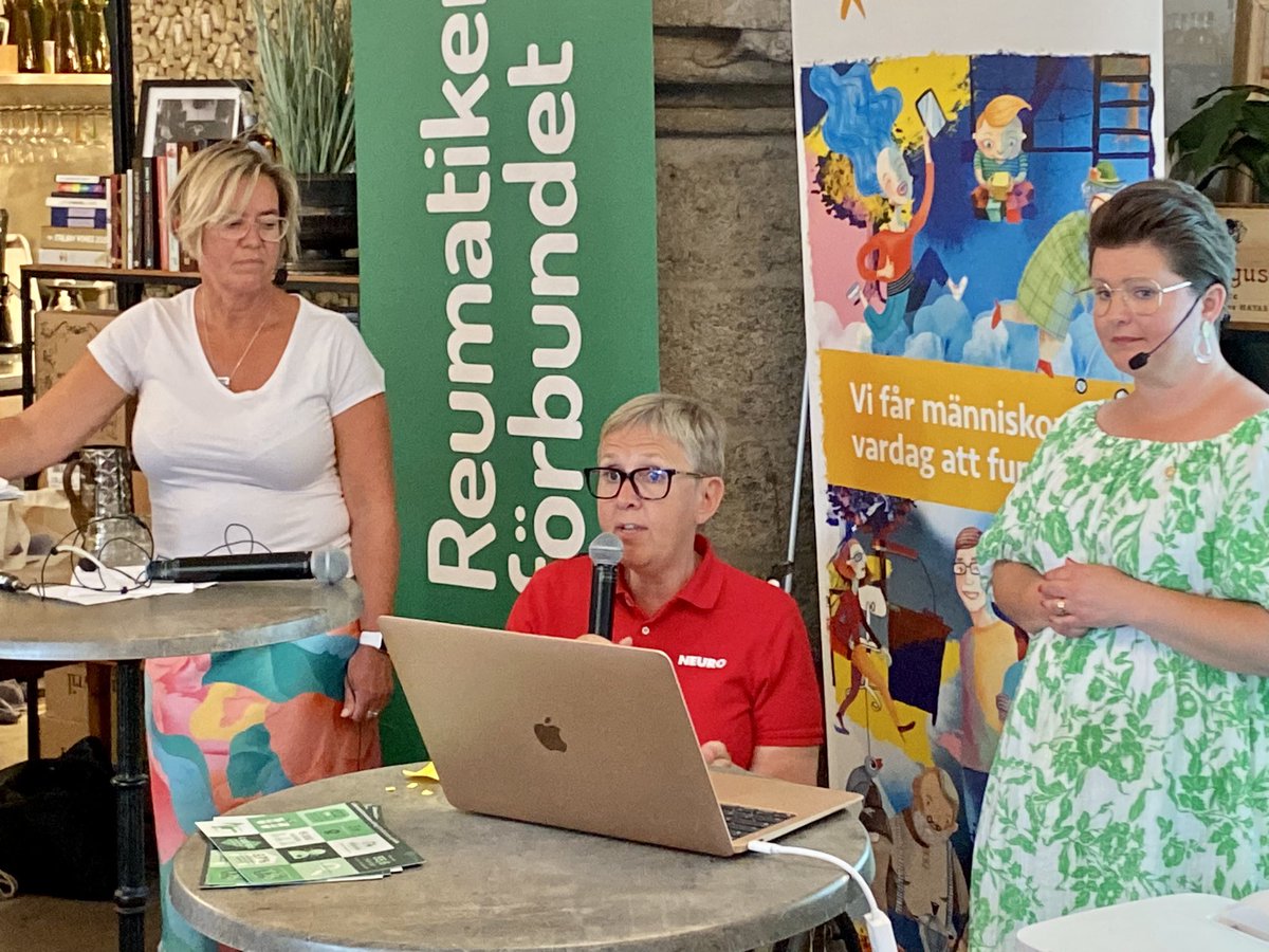 Hur kan hjälpmedelsförsörjningen bli jämlik och hållbar? Seminarium på Volare, Strandgatan 20 i Almedalen, just nu.