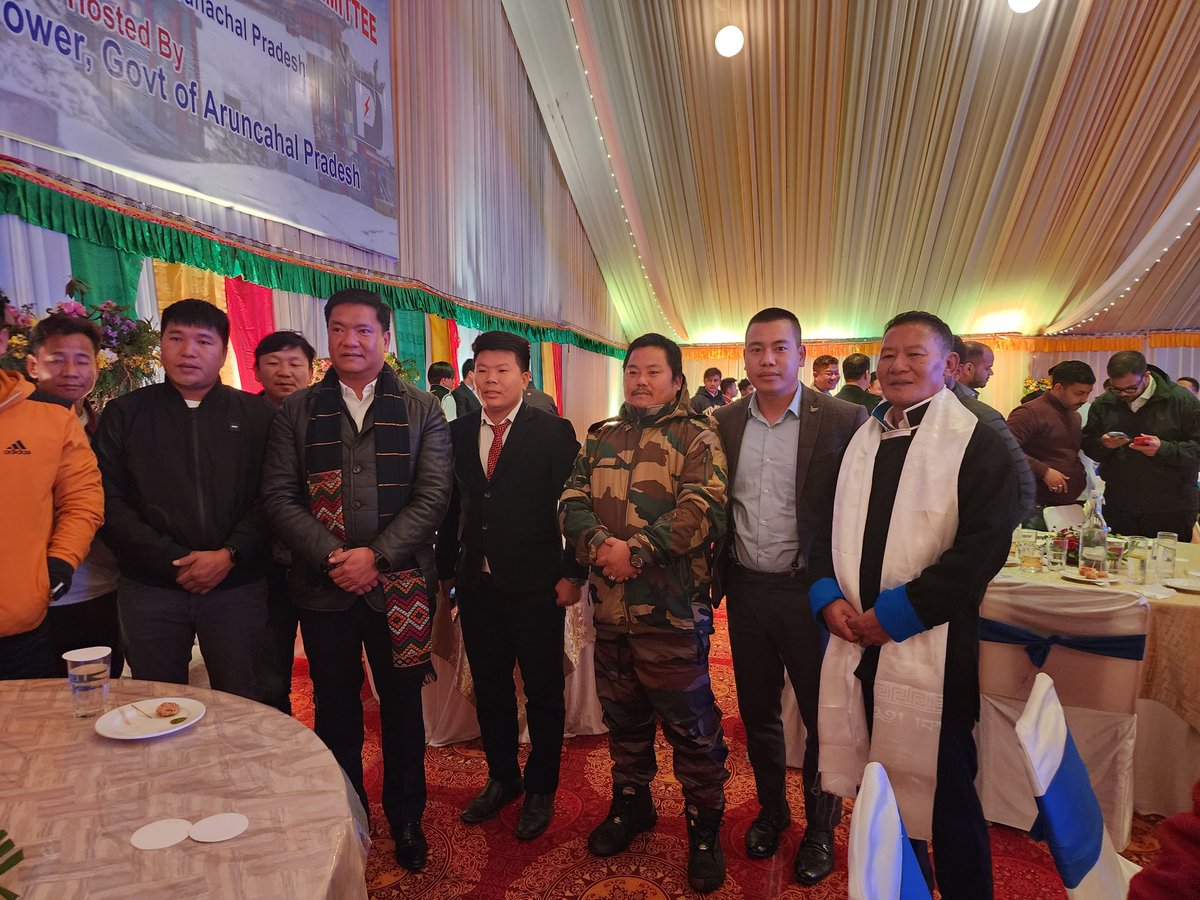 BaloRaja's tweet photo. I extend my heartfelt Thanks to Hon'ble Chief Minister of Arunachal Pradesh Shri. Pema Khandu ji for hosting a Wonderful Dinner program last night and felicitating me and the esteemed delegates of #NERPC at Kalawangpo Convention Hall, Tawang.
#PemaKhandu https://t.co/sauNIOoLgS