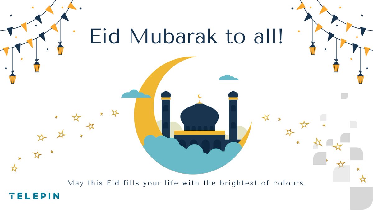 MobileMoneyTxns's tweet photo. Telepin would like to extend our warmest greetings to all of our partners, colleagues, and their families, wishing them a Happy Eid al-Adha Mubarak! #EidMubarak #EidUlAdha2023 #greetings https://t.co/Tgo8g1wp3T