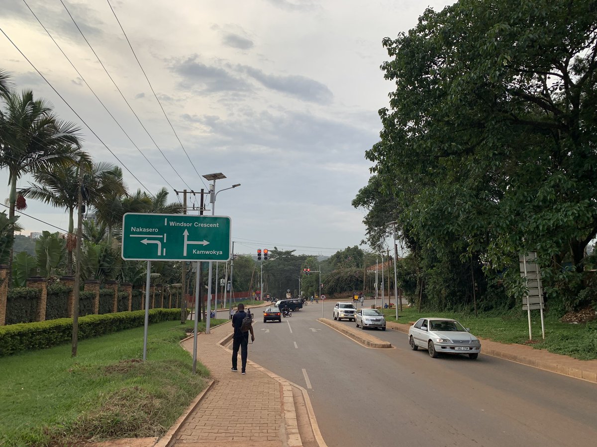 JonahRuhima's tweet photo. If u have noticed, most of the roads now around Kla are constructed with walkways for pedestrians; however, these provisions are sometimes being abused by unruly Boda guys. This is where we, as citizens, need to do our part &amp; ensure discipline on the road; otherwise, thx to KCCA. https://t.co/5AKII0ZuI5