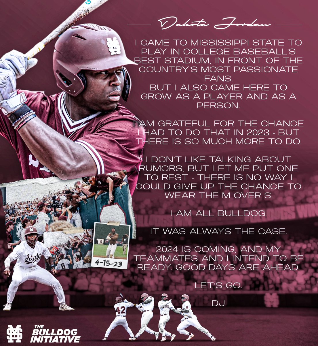 Kota_1k's tweet photo. Run It Back ⁦@HailStateBB⁩ ⁦@BulldogNIL⁩ https://t.co/CCcG0jU3zH