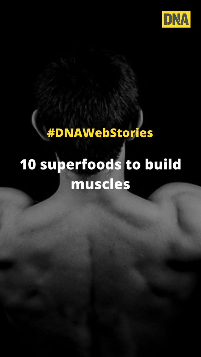 #DNAWebStories | 10 superfoods to build muscles

Take a look: dnaindia.com/web-stories/li…