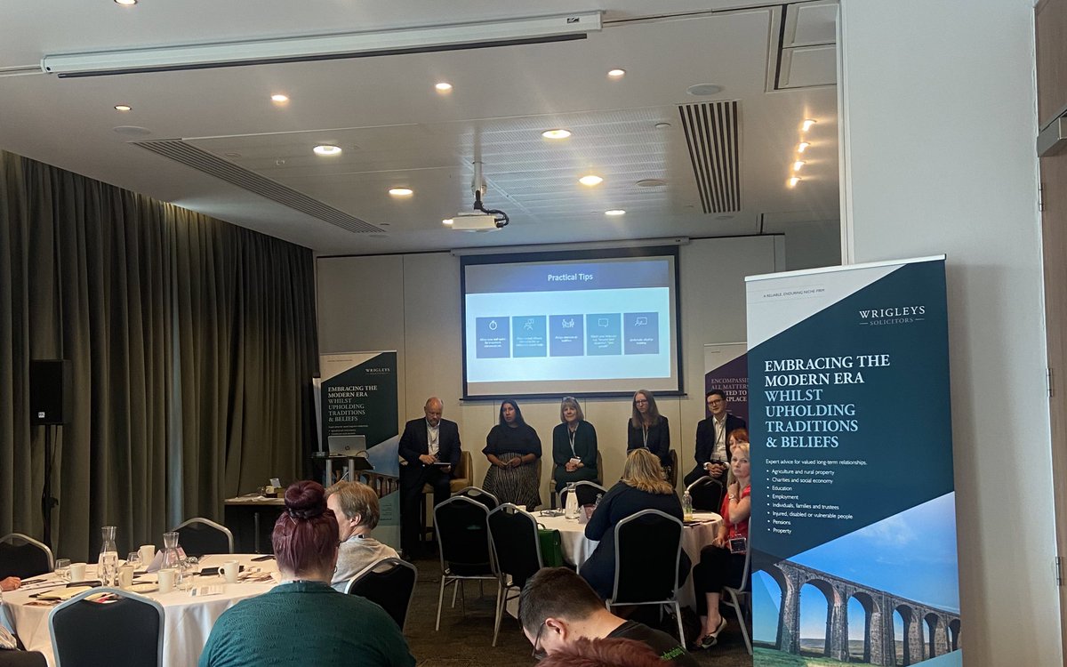Wrigleys_Emp's tweet photo. As we come to the end of our Employment Law Conference today our solicitors hold a panel session answering questions from our delegates.
#WrigleysELC #employmentlaw #hr https://t.co/5jDuEsdqZC