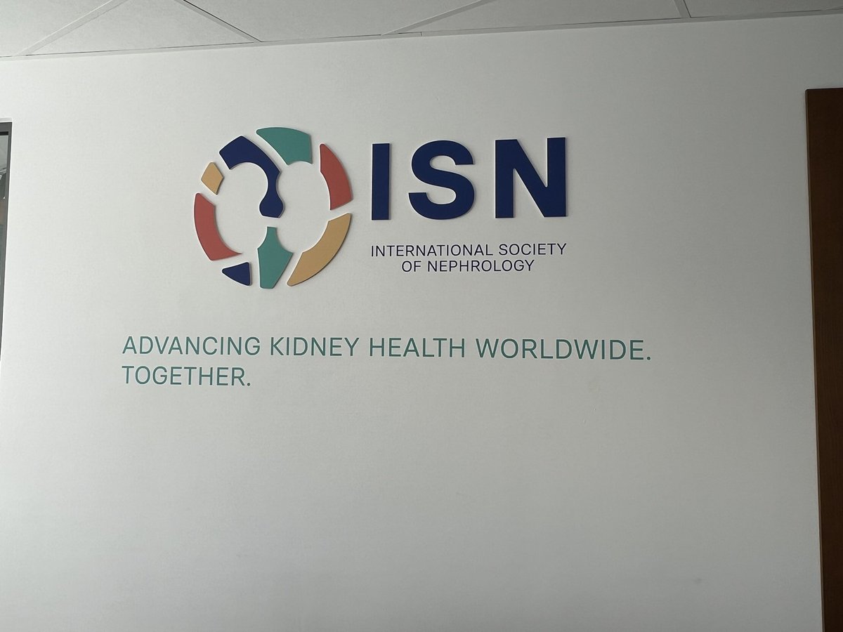 The @ISNkidneycare staff is the soul and motor that makes ISN such a great society and helps us in advancing kidney health worldwide 🗺️ #ThisIsISN