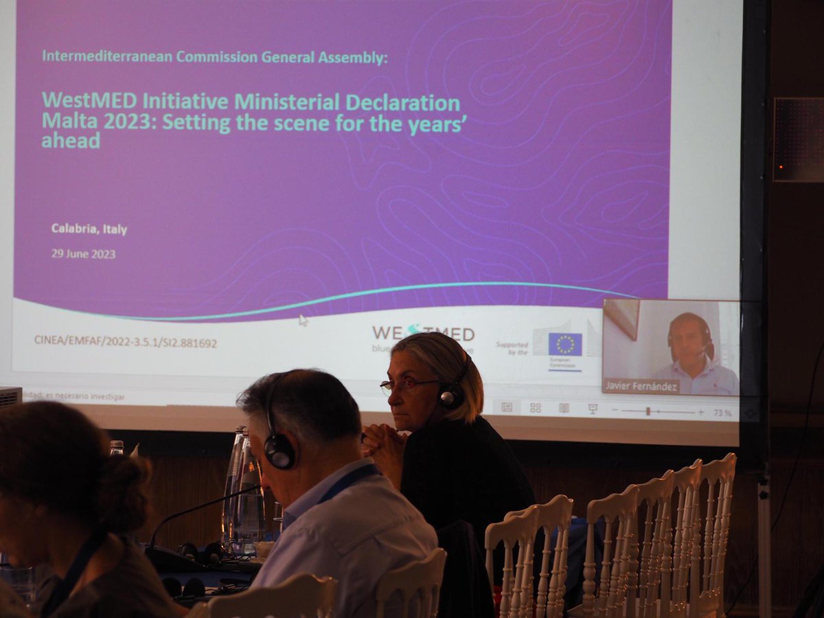 IMC_CPMR's tweet photo. Zoom into @IMC_CPMR WG on Macroregional strategies &amp; territorial coop

Calling on regions to sign the Firends of the Med #MacroregionalStrategy Declaration👉 https://t.co/qkPWi1Micc

Update on @WestMedStrat new Ministerial Declaration acknowledging regions involvement for success https://t.co/cuoEc20Mnn