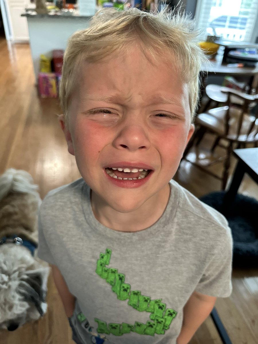 kjaneway8's tweet photo. Had to explain to my 5 year old today that @StarTrekOnPPlus removed #Prodigy from the service. His question after all the tears was,”What about Cap. Chakotay?” Thanks for breaking my little guy’s heart &amp; making him turn away from #StarTrek #SaveStarTrekProdigy #StarTrekProdigy https://t.co/zBdUr4JgCq