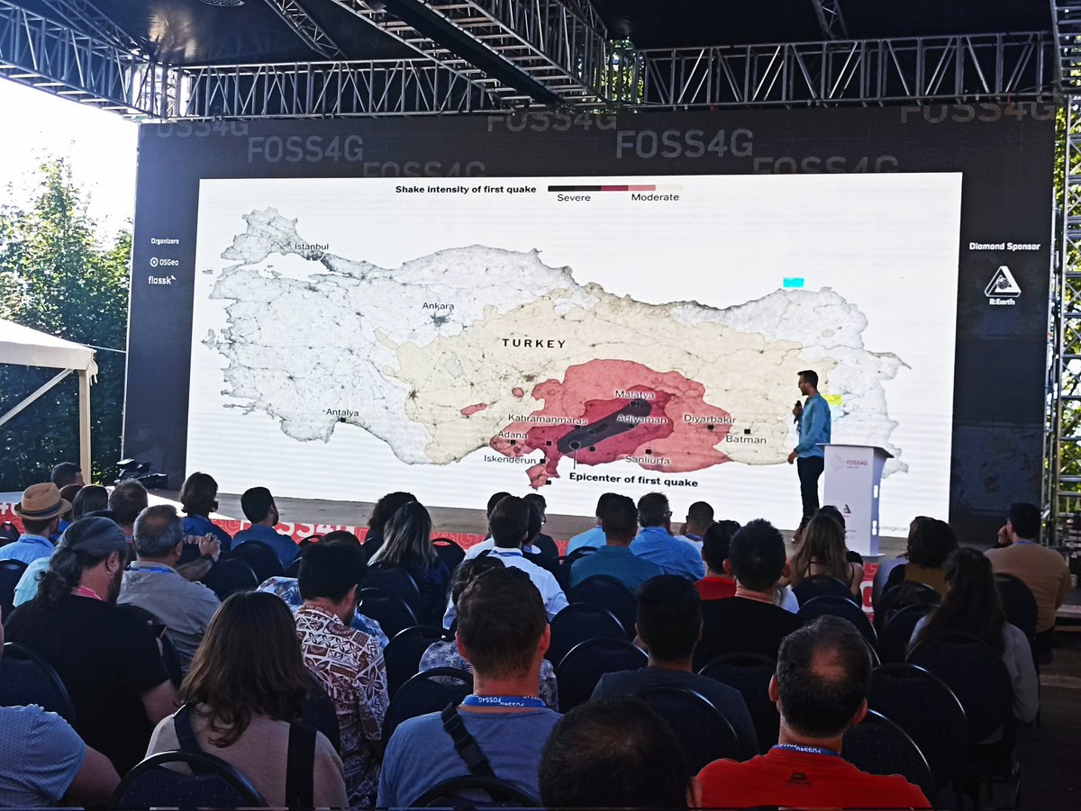 flosskosova's tweet image. On a somber note: Turkiye and Syria Earthquakes mapping response #FOSS4G2023