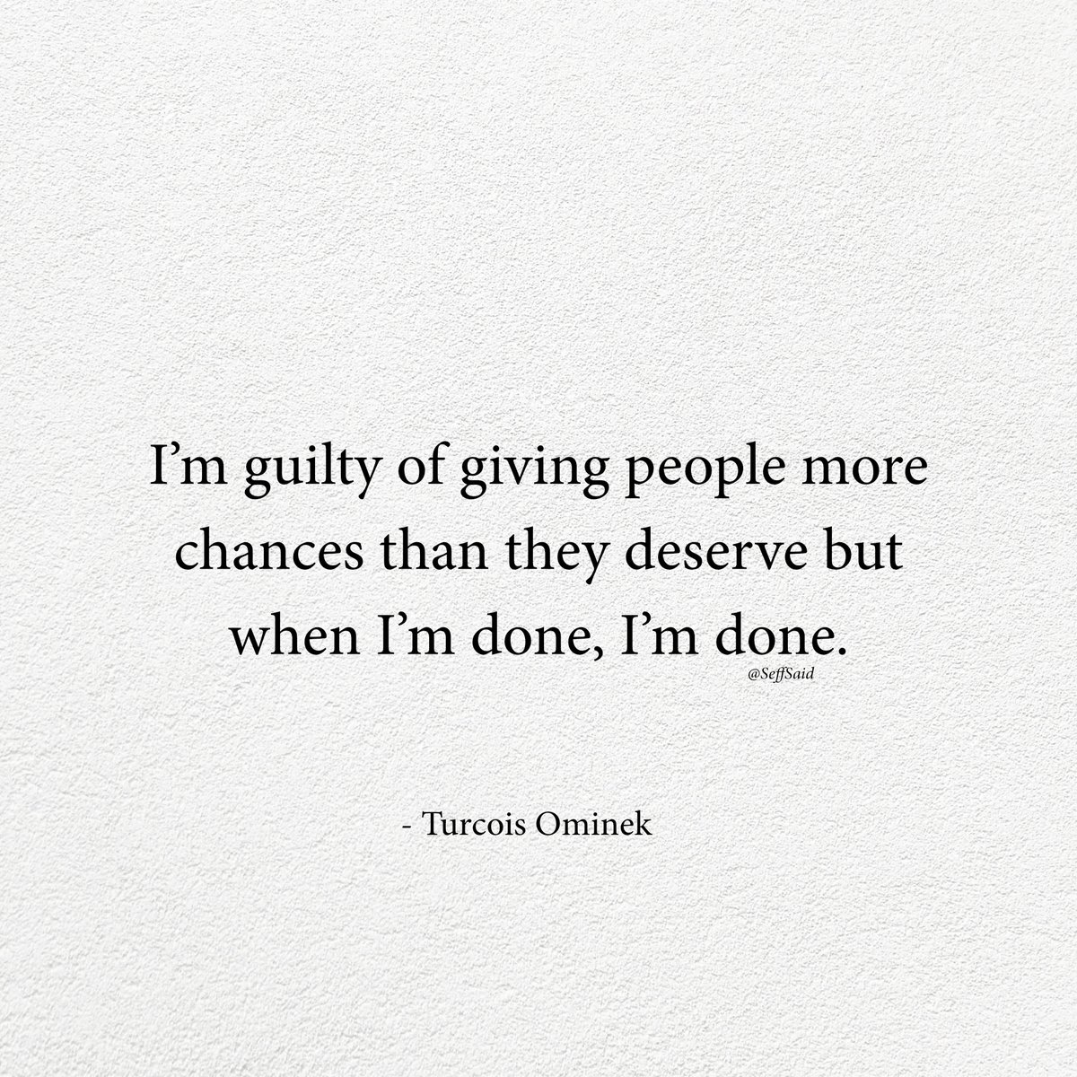 SeffSaid's tweet photo. I'm done https://t.co/1UzzOTn497