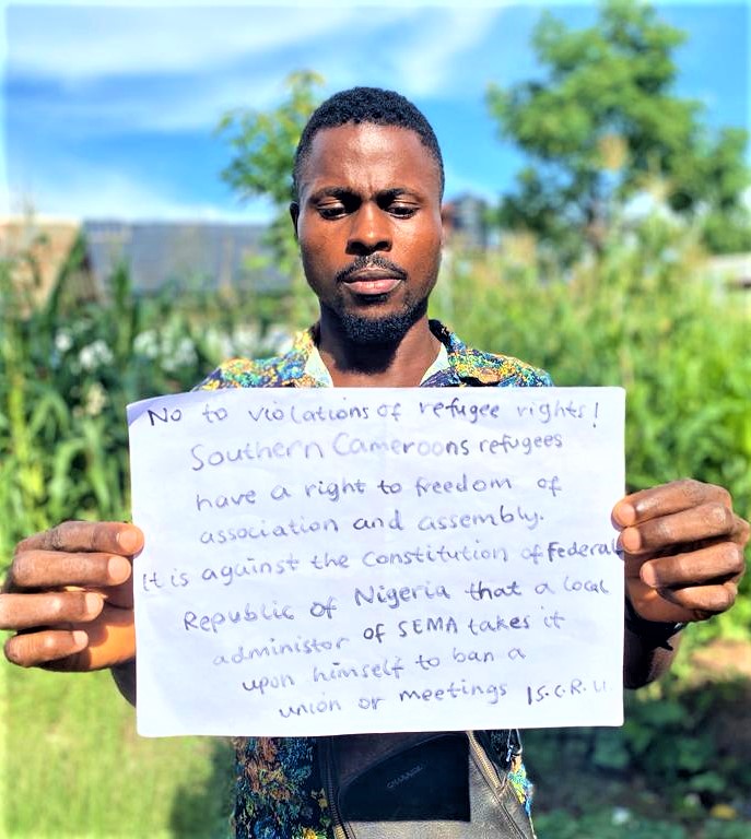 scru651's tweet photo. #End80000plusSouthernCameroonsrefugeestarvation #End80000plusSouthernCameroonsrefugeehumanitariancrisis #Negotiatedsettlementnow #Francegivenegotiatedsettlementachance #Endgenocide #EndAmbazoniaWarofIndependence https://t.co/yznOckIFXz