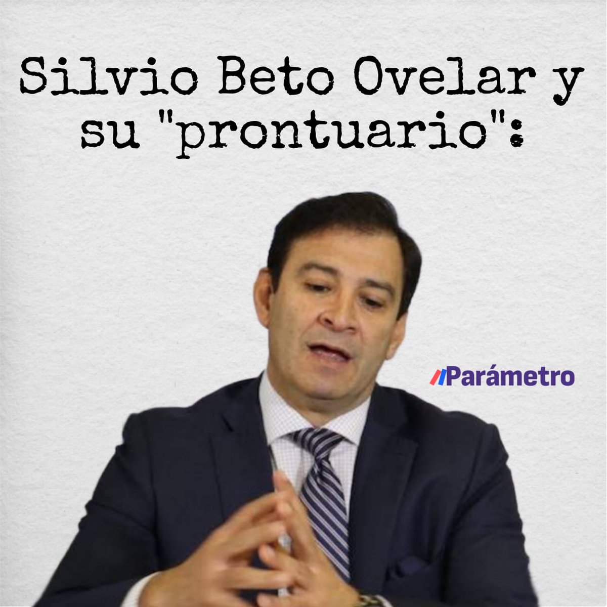 Virtual presidente de la Cámara de Senadores, con oscuros antecedentes.