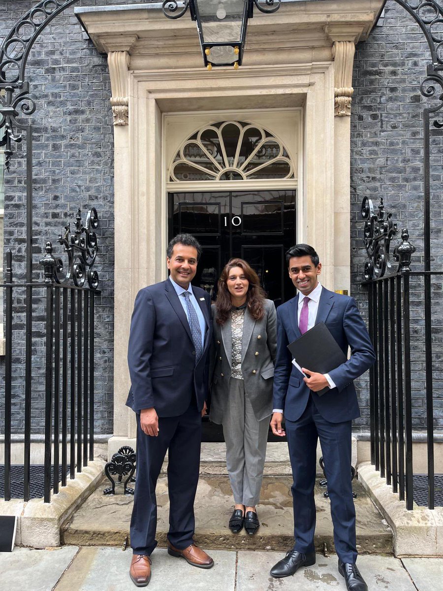 It’s #UKIndia week! CFindia and India Global Forum jointly hosted a roundtable discussion at No.10 this morning chairs by Prof Manoj Ladwa with UK and Indian businesses leaders to discuss the future of the UK India relationship and vision