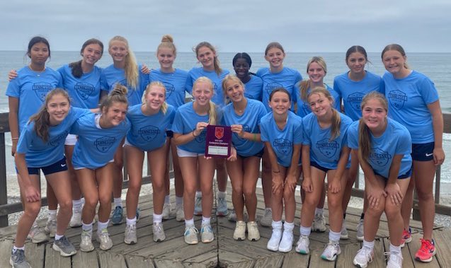 We always appreciate the challenge of #ECNLPlayoffs. Big thank you to our coach of 3 years, Stephen Jordan. Next up is rest, HS soccer and our U15 year in November!