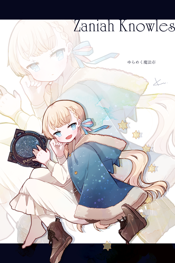 knk_mch's tweet photo. @TRPG_TL 
✨CoC / ゆらめく魔法市 
✨Zaniah Knowles / ザニア・ノールズ https://t.co/B4yjQNPtbS