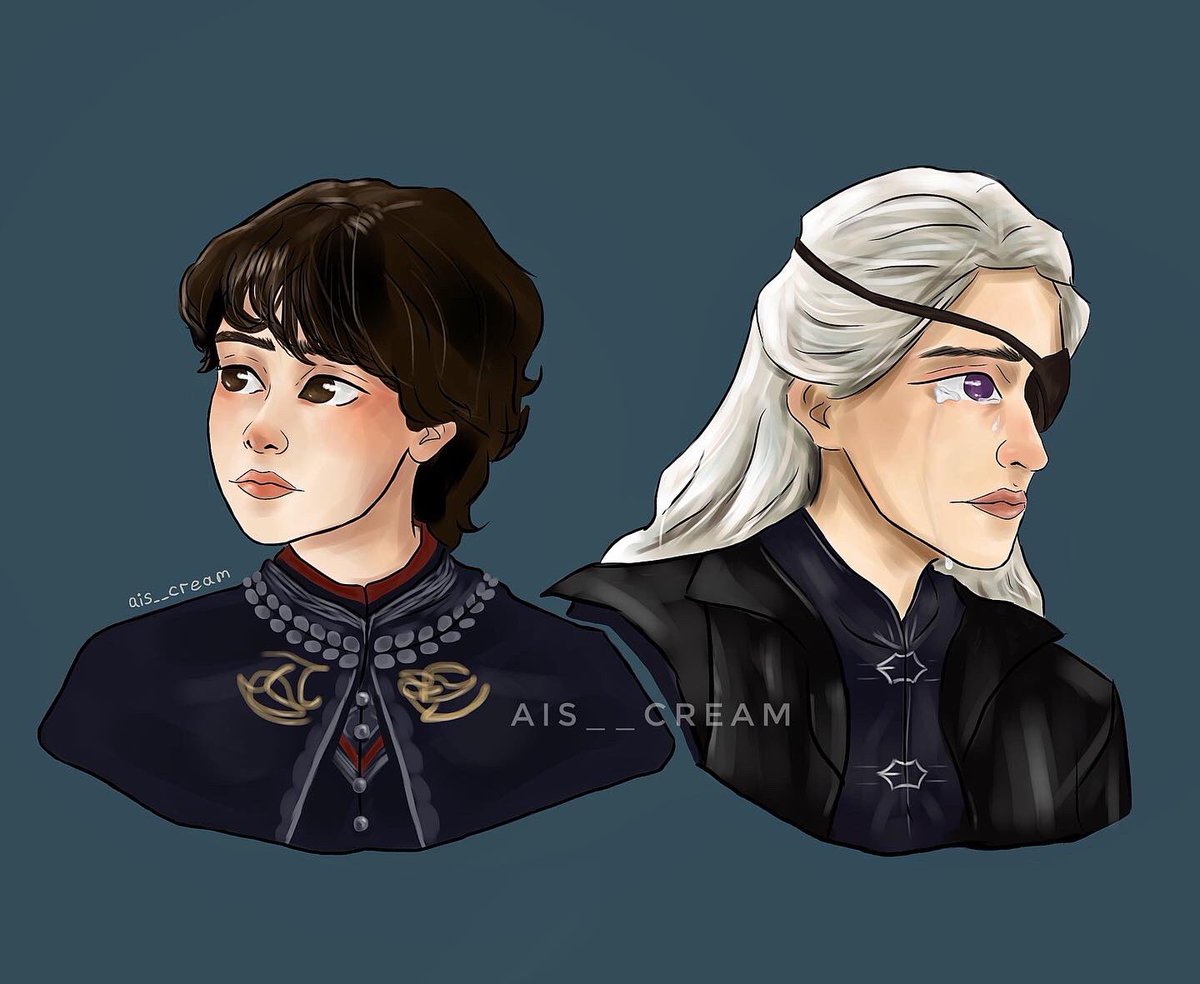 ais__creamm's tweet photo. Commission ✨

#HouseOfTheDragon #lucemond #lucerysvelaryon #aemondtargaryen #hotd #fanart #illusrtationartist #digitaldrawing #artwork https://t.co/Wg7RoI2MIe