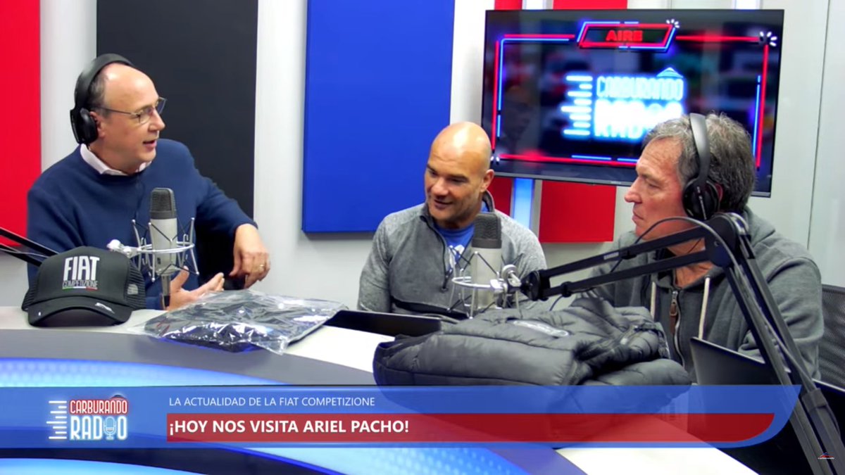 Carburando (@carburandotv) on Twitter photo 📻📻 En #CarburandoRadio nos visita <a href="/arielpacho/">Ariel Pacho</a> para hablar de la actualidad de la <a href="/fiatcomparg/">Fiat Competizione</a>.
¡Prendete! 👉youtube.com/watch?v=2k7uLl… 📻📻 En #CarburandoRadio nos visita <a href="/arielpacho/">Ariel Pacho</a> para hablar de la actualidad de la <a href="/fiatcomparg/">Fiat Competizione</a>.
¡Prendete! 👉youtube.com/watch?v=2k7uLl…