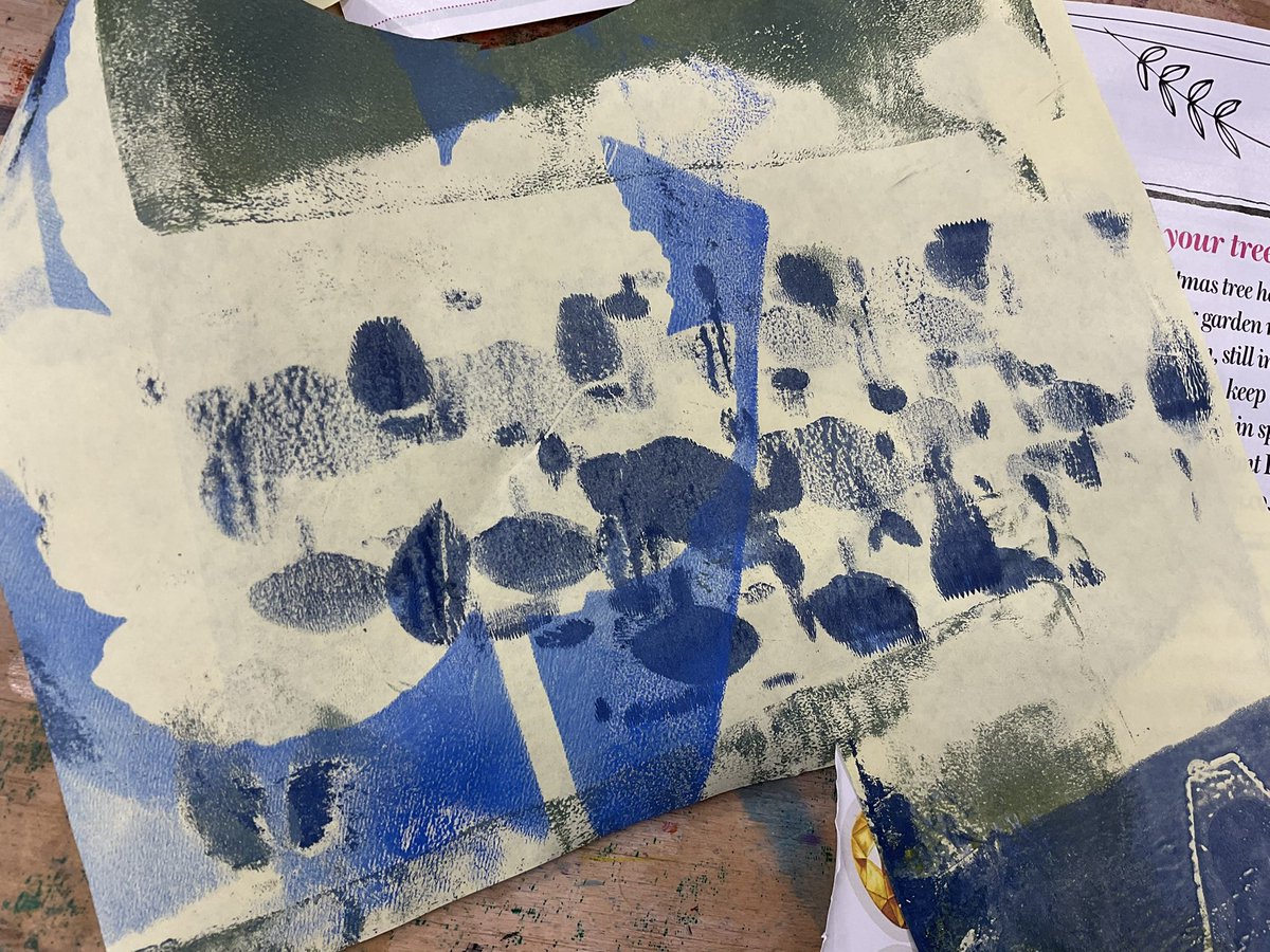 Lovely take over collage and poetry workshop from Rachel Carney today. Everyone loved the geli printing!

#ExploreCollectiveCardiff