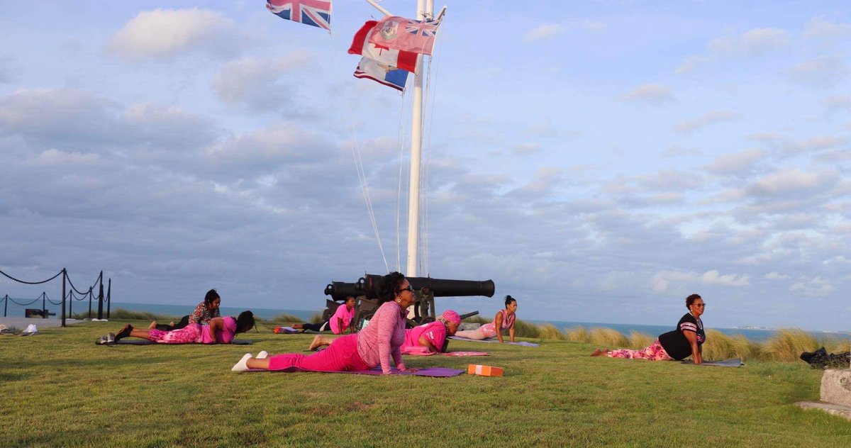 Summer is here! To combat the heat and sun, Keep the Flow yoga classes are now 30 minutes earlier, each Saturday at 8:30am. Join Lisa Wingood for a unique class on the grounds of your National Museum!

Register: Wingood.lisa@gmail.com

#yoga #bermudayoga