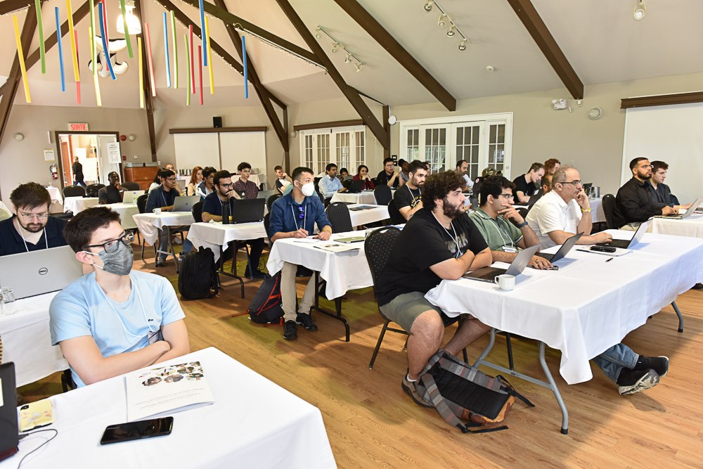 CMCMicrosystems's tweet photo. Notre atelier : Créer votre propre dispositif quantique supraconducteur 2023 bat son plein. 
Merci à nos partenaires @economie_quebec, @MinFitzgibbon, @IQ_USherbrooke, @SiemensCanada, @riclive, @QuantumQai, @quantum_bc   
#quantum
#quantumcomputing https://t.co/LIb6mDfYjJ