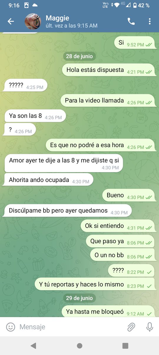 SerkCampos's tweet photo. @Margaritamje38 Esta reporta y hace lo mismo no dudo que algo le ISO a este pobre iluso chequen bien noce dejen engañar https://t.co/ylMPCofuWg