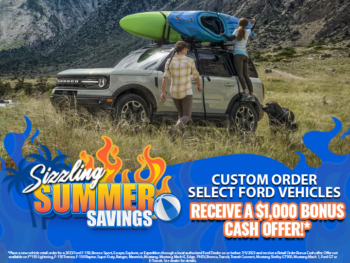 🌟🚗 Exciting news from Bob Allen Ford Ottawa! 🚗🌟 Custom order select Ford vehicles and receive a special $1000 bonus cash offer! Don't miss out on this fantastic opportunity to personalize your dream Ford. 💰💪#BobAllenFordOttawa #CustomOrder #Ford bit.ly/3dXlGwY