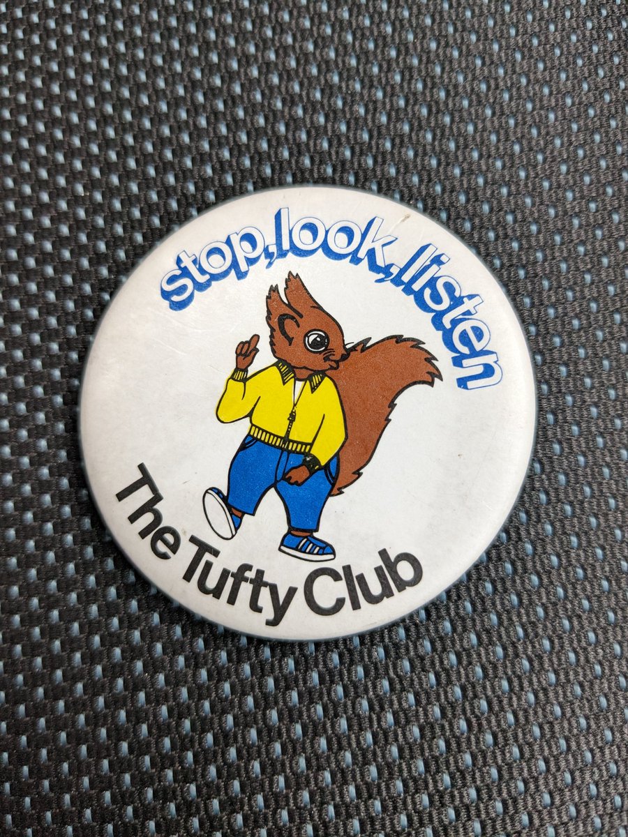 Anyone of a particular age will #stoplooklisten  and remember being a proud member of #thetuftyclub