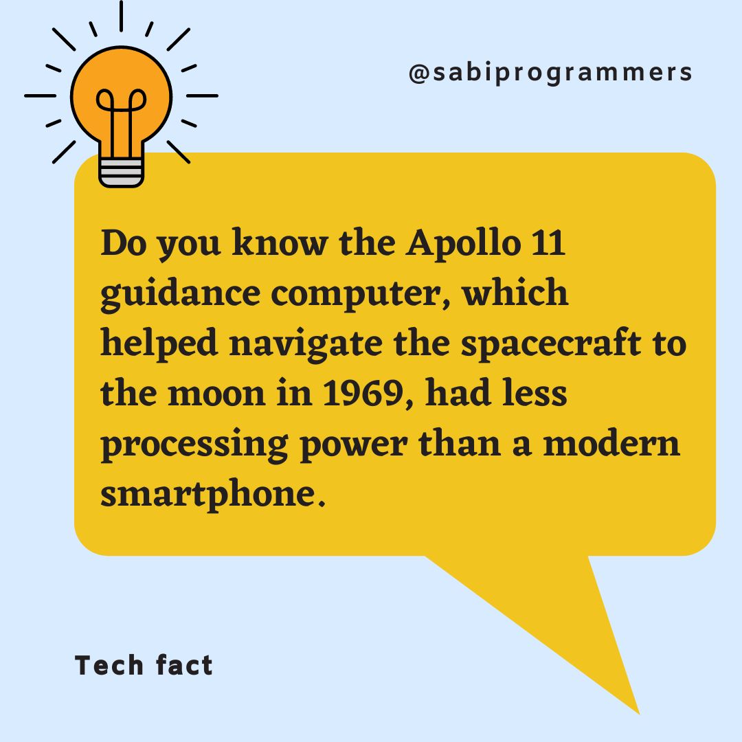 SabiProgrammers's tweet image. Can you imagine the incredible feats accomplished with limited resources? Share your thoughts on this, do you think the world is changing fast!
#Apollo11 #TechnologyEvolution #webdevelopwmt #tech #data