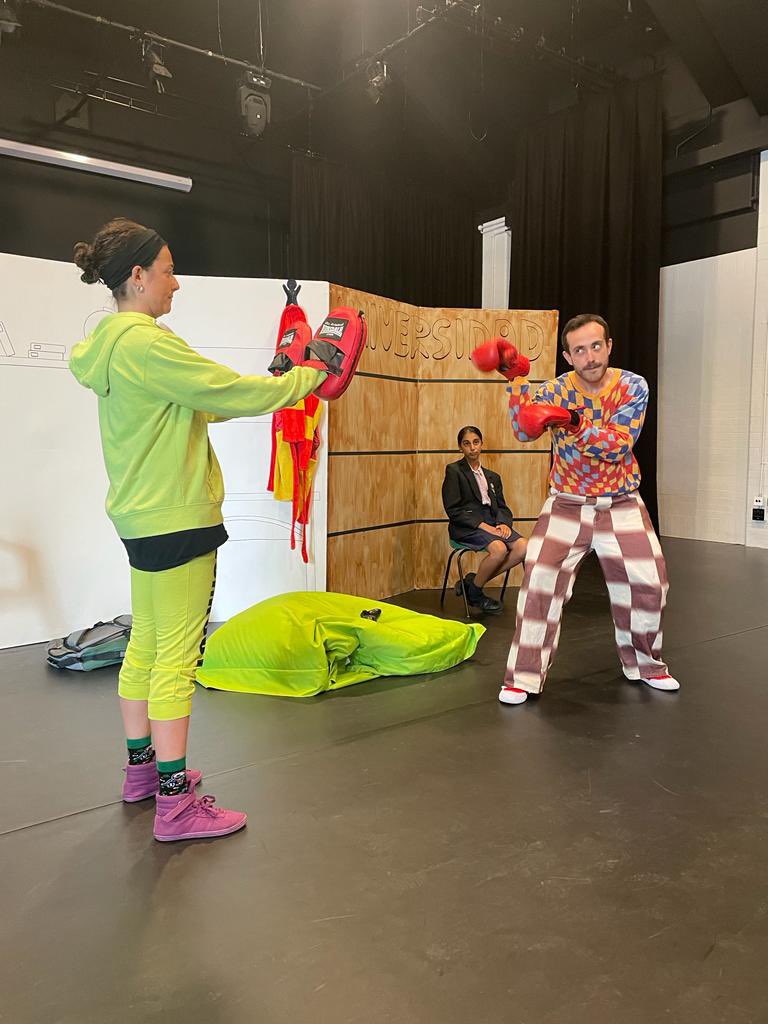 RMSLanguages's tweet image. Our Year 7 and Year 8 students studying Spanish enjoyed a fantastic interactive play today by theatre group @OnattiProdsLtd Muchas gracias! 
@RMSforGirls
