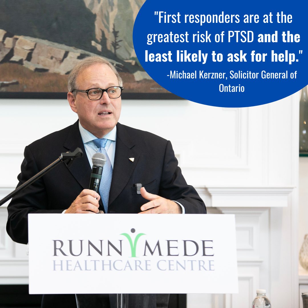 Mental health is health. Period. On Monday, we announced that the @WSIB will be matching our $9.6M investment in the @RunnymedeHC PTSI Centre of Excellence for First Responders. Our first responders keep us safe and healthy. This government intends to return the favour.