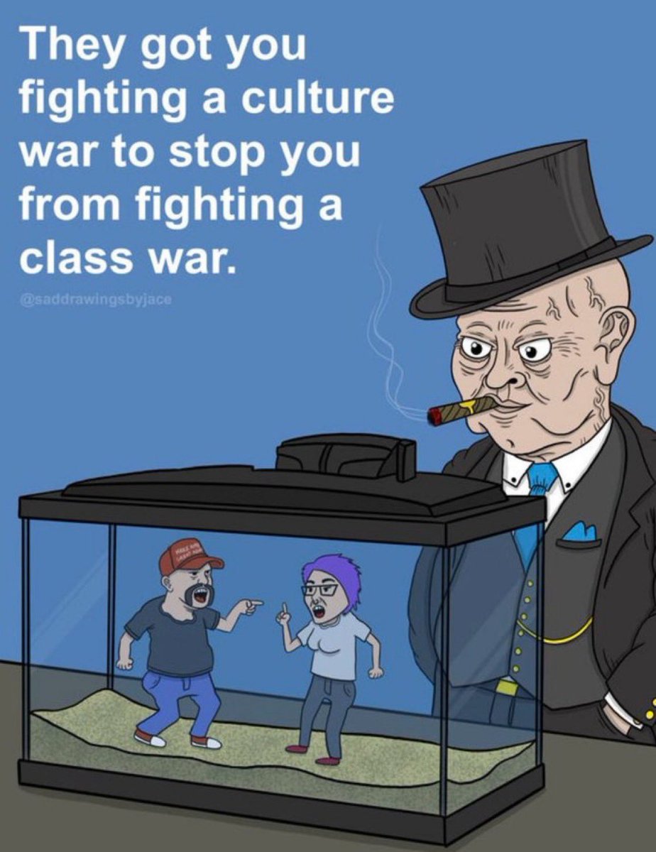 Since the New Deal began, a festering group of naysayers-who devoutly believe they should run the world for their benefit-has steadily undermined everything that benefits the American people and interferes with their profits. 
#ONEV1 #DemVoice1 #ResistanceUnited
1/4